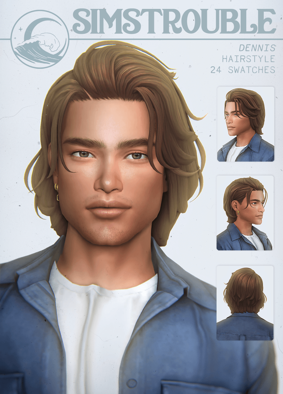 Прическа Dennis Hairstyle
